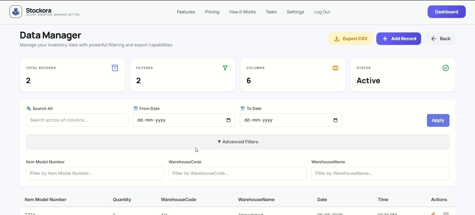AI-Powered Smart Inventory Counting System showcase